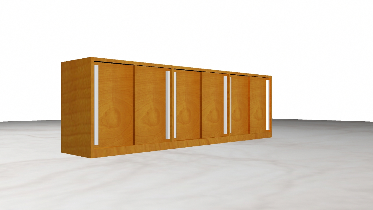 Cabinet with Sliding Doors